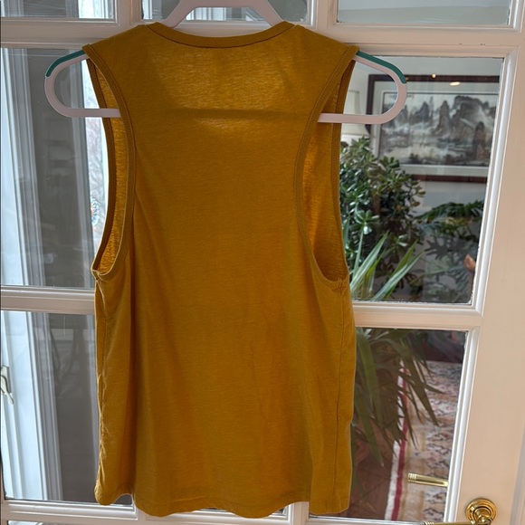 Yellow Graphic Tank Top - Picture 4 of 4